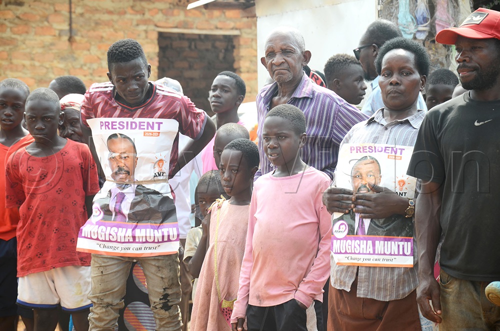 Voters at the rally. (Credit: Isaac Nuwagaba)