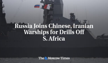 Russia Joins Chinese, Iranian Warships for Drills Off S. Africa