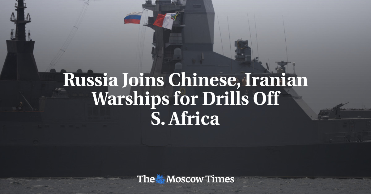Russia Joins Chinese, Iranian Warships for Drills Off S. Africa