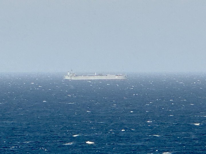 Warships from South Africa, China, Russia, and Iran assembled at Simon’s Town Naval Base for the Peace Resolve joint exercise near Cape Town, January 9, 2026. (Source: Getty Images)