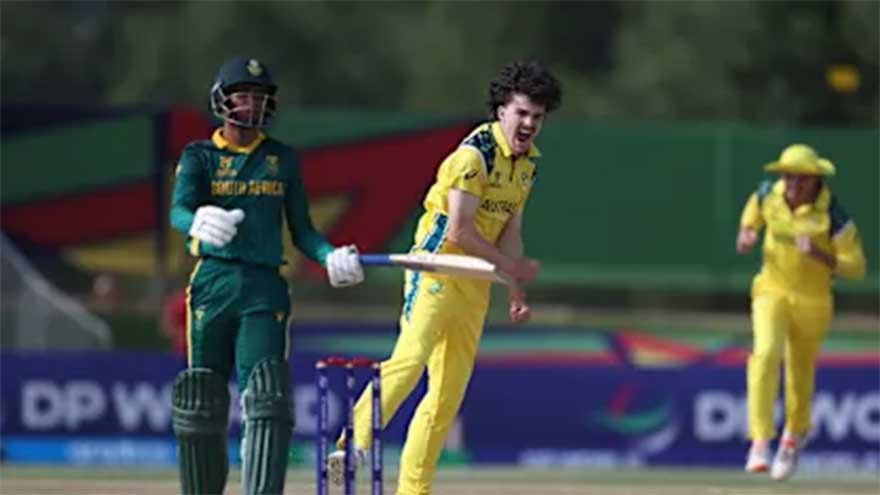 U19 World Cup: Australia demolish South Africa for 118 runs