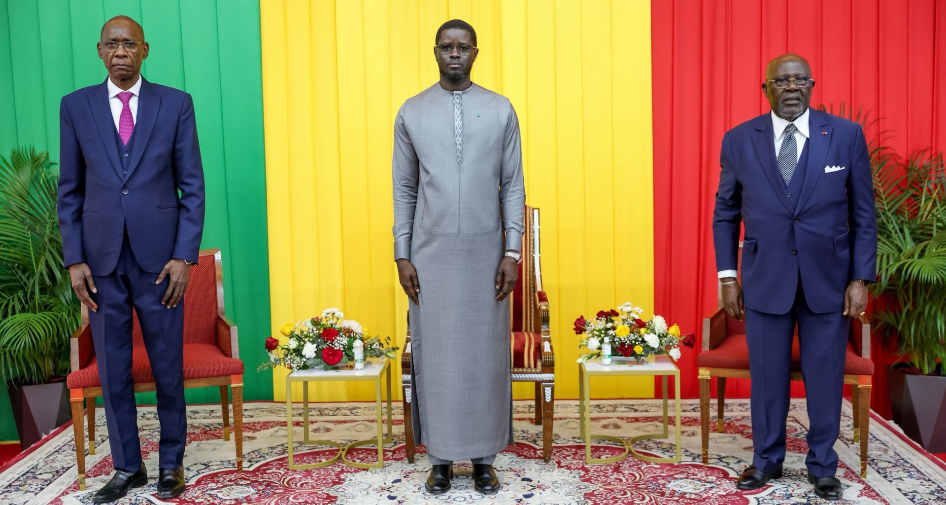 [ Images] Palais de la République : Diomaye Faye reçoit les vœux de Nouvel An du Corps diplomatique