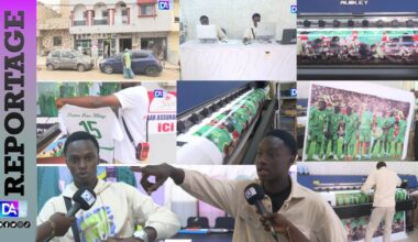 Vente de maillots et flocage, les jeunes entrepreneurs tirent profit de l’engouement autour du football