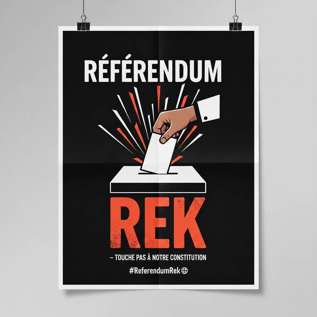 « Référendum Rek » : un front citoyen se dresse contre toute révision constitutionnelle sans l’aval du peuple