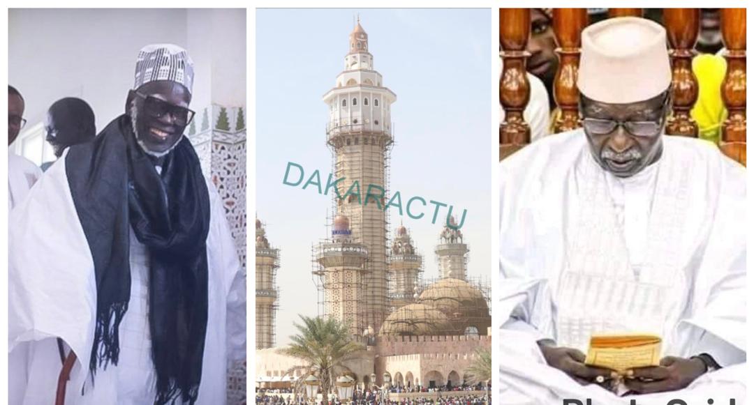 TOUBA  – Serigne Babacar Sy Mansour remet 50 millions à Serigne Mountakha en guise d’appui pour la rénovation de la Grande Mosquée