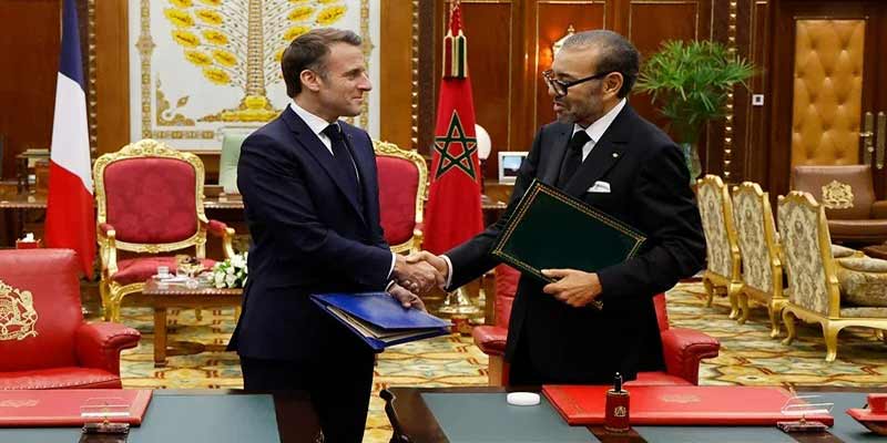 Le Président français salue le caractère exceptionnel des relations avec le Maroc