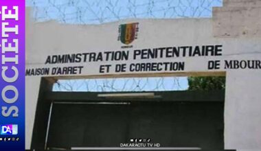 Nuit de tension à la Mac de Mbour : trois détenus stoppés après une tentative d’évasion violente avortée en pleine obscurité