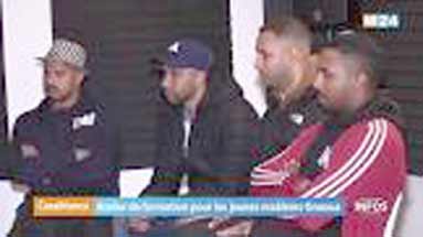 Atelier de formation pour les jeunes maâlems Gnaoua à Casablanca