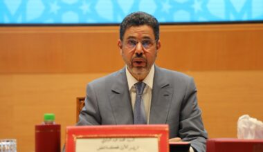 Premier président de la Cour de cassation, Président délégué du Conseil Supérieur du Pouvoir Judiciaire (CSPJ), Mohamed Abdennabaoui.