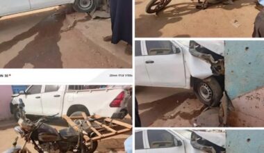 Saraya : un véhicule de la Douane termine sa course dans une boutique