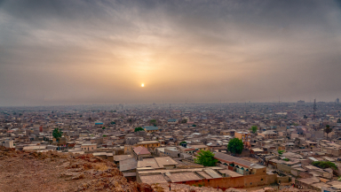 Kano city in Nigeria.