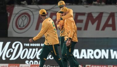 South Africa Vs West Indies Live Cricket Score, 2nd T20I: Marco Jansen Removes Shai Hope Early