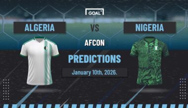 Algeria vs Nigeria  Predictions