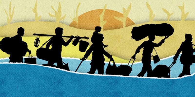 Illustrative Image: People migrating. (Image: iStock)