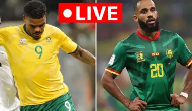 South Africa vs Cameroon LIVE: Kick off time of the AFCON 2025 Round of 16