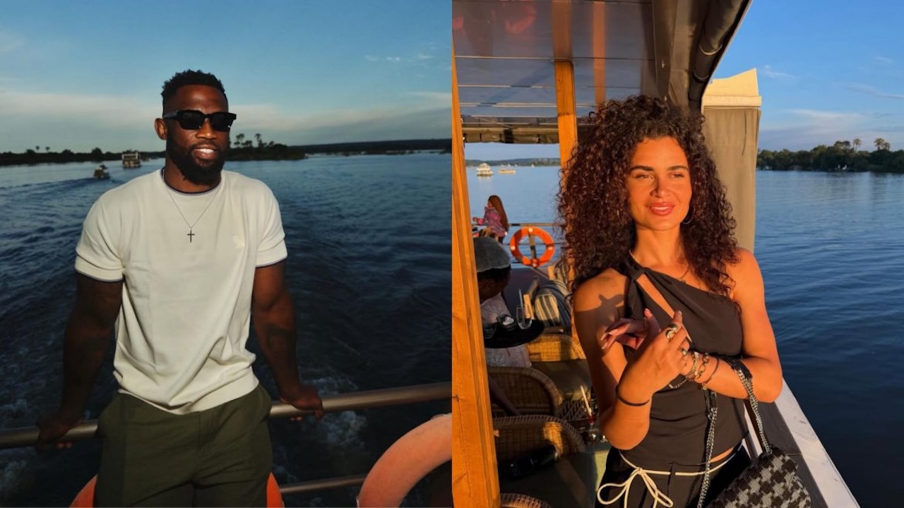 Siya Kolisi confirms relationship with Rachel John during Zimbabwe getaway