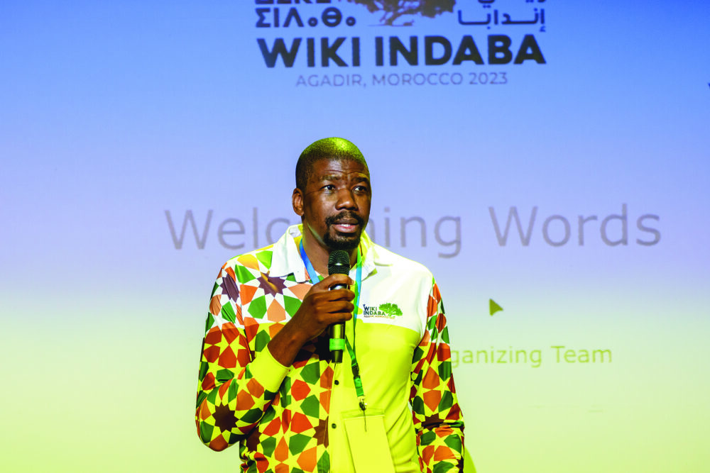 Bobby Shabangu At Wiki Indaba 2023 Photo Credit Wikipedia
