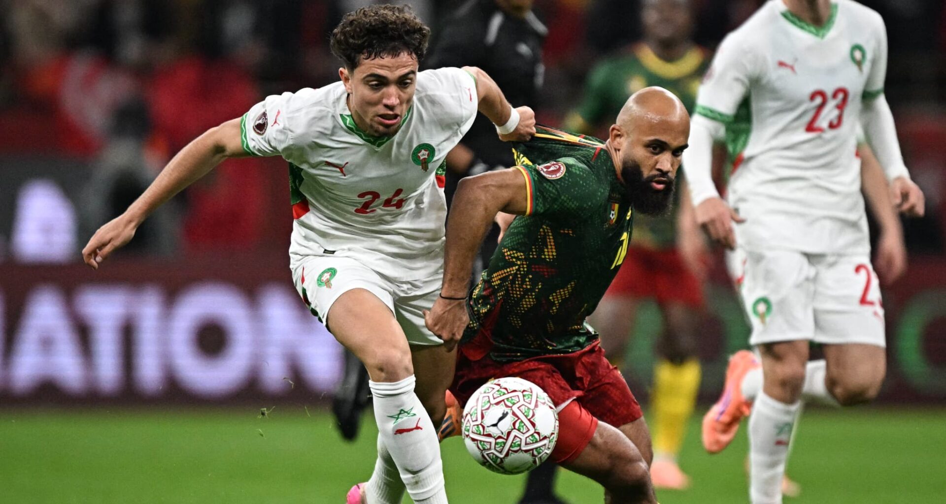 Mbeumo ne comprend pas le penalty non sifflé pour le Cameroun face au Maroc