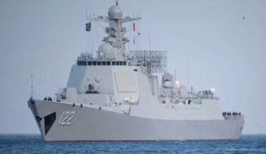 South Africa Naval Drills with China and Allies