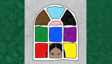 The challenge of coming out in Nigeria. (Illustration courtesy of Minority Africa)