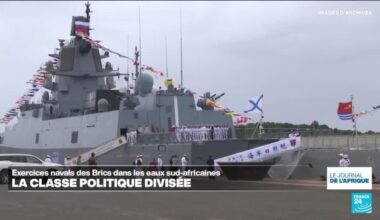 Exercices navals des BRICS dans les eaux sud-africaines, la classe politique divisée. - Journal de l'Afrique