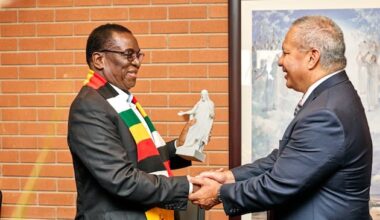 Zimbabwe’s president tours the country's first temple – Deseret News