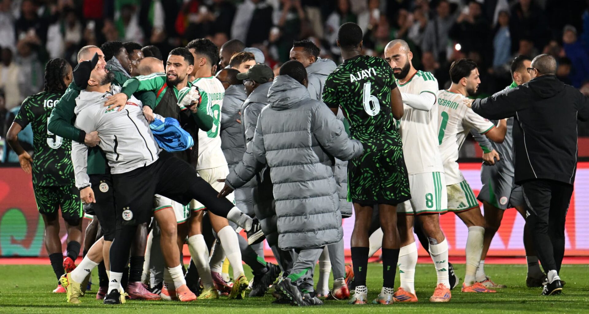 la CAF va enquêter sur les incidents autour du match Algérie-Nigeria