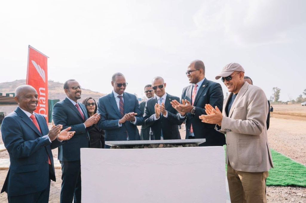 Ethiopian Airlines Bishoftu Airport groundbreaking