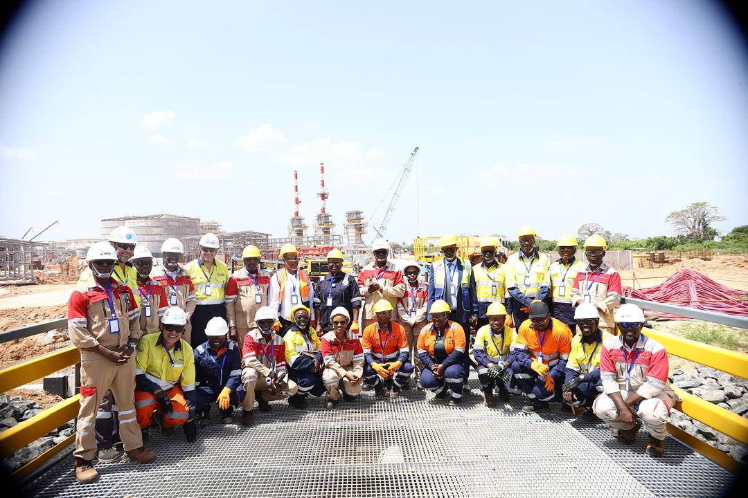 Uganda, Tanzania High Level Delegation Inspects Tanga Marine Storage & Terminal Facility Progress