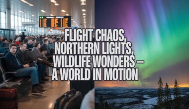 Flight chaos in france and japan, northern lights surge in the united states, wildlife wonders in kenya, and passport growth in uzbekistan new update is here
