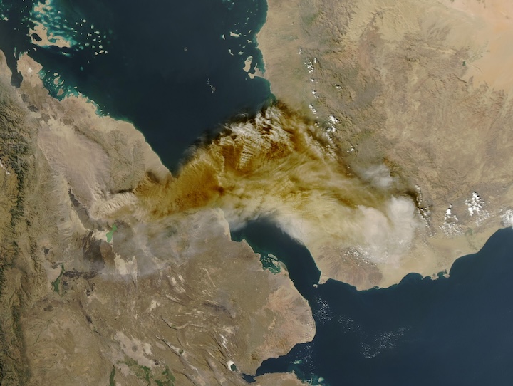 First Documented Eruption of Ethiopia's Hayli Gubbi Volcano