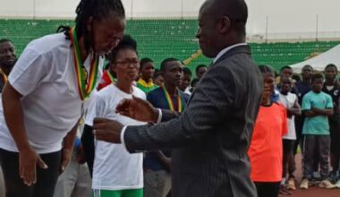 NSA Board Chair urges athletes to dream big to lift flag of Ghana high