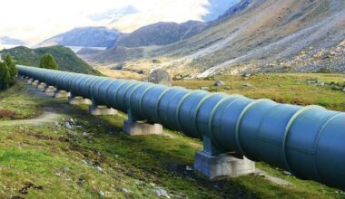 Gas pipelines