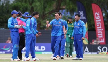 Afghanistan U19 beat South Africa by 28 runs in World Cup opener