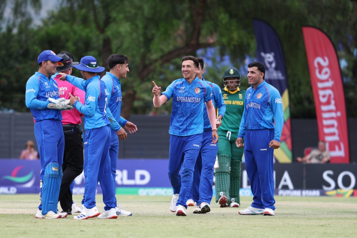 Afghanistan U19 beat South Africa by 28 runs in World Cup opener