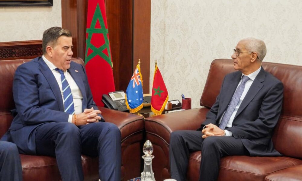 Le Maroc et l'Australie renforcent leur coopération parlementaire