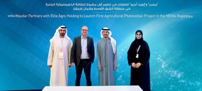 Masdar–Elite Agro Partnership Launches MENA’s First AgriPV Initiative