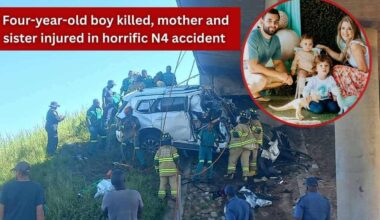 Four-year-old boy killed, mother and sibling injured in horrific N4 accident