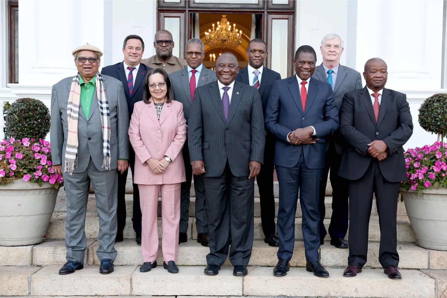 South Africa executive ministers Enoch Godongwana