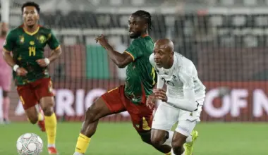CAN 2025. Le joueur du FC Lorient Darlin Yongwa sort sur blessure avec le Cameroun contre l’Afrique du Sud