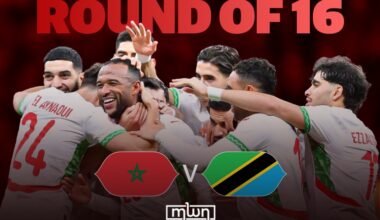 Morocco to Play Tanzania in AFCON Round of 16