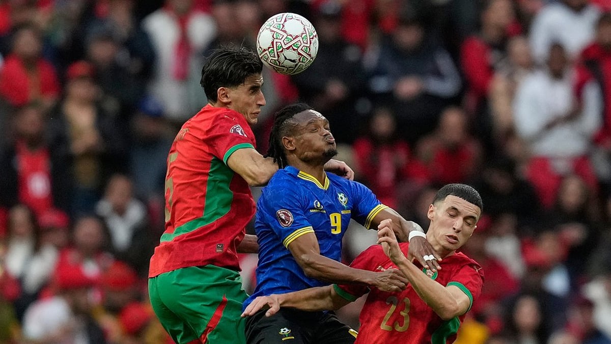 Morocco 0-0 Tanzania Live Score, AFCON 2025 Round Of 16: First Half Goes Goalless