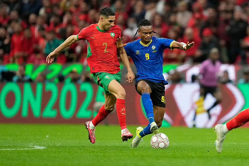 Morocco vs Tanzania Africa Cup Of Nations match-Achraf Hakimi