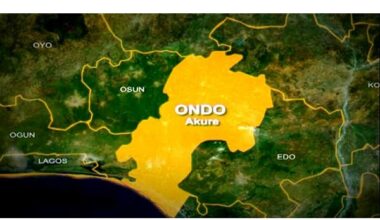 Ondo State map