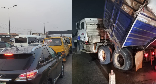 One Dead As Multiple Crashes On Otedola Bridge Ground Commuters • Channels Television