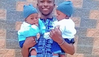 Promise samuel with his twin sons