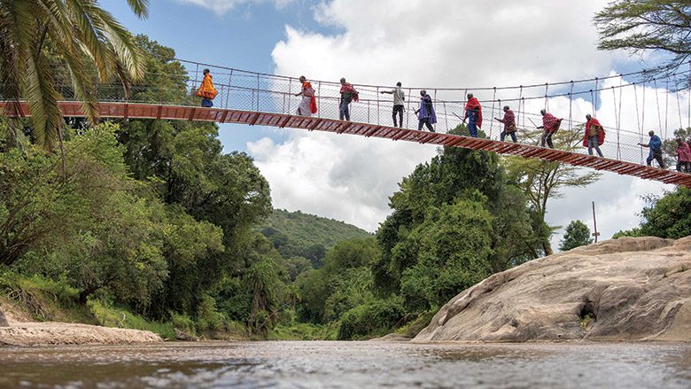 Harmon Parker: Founded Bridging the Gap Africa, Building Bridges for Isolated Rural Communities in Kenya