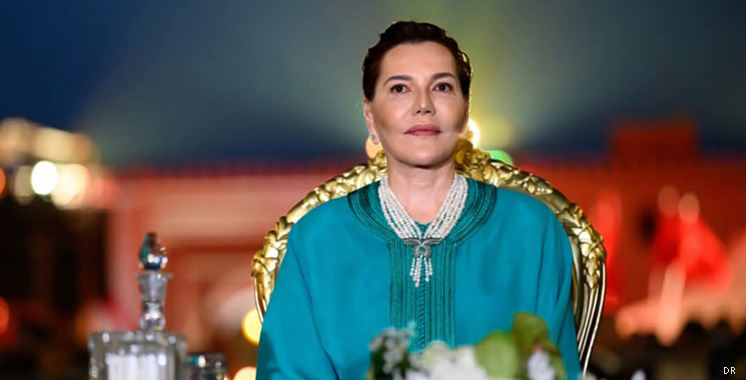 S.A.R. la Princesse Lalla Hasnaa préside à Rabat le dîner de Gala diplomatique annuel de bienfaisance