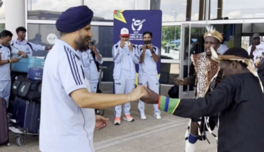 ICC U19 World Cup 2026: Zimbabwe Give Grand Cultural Welcome To Indian Team At Airport - Video
