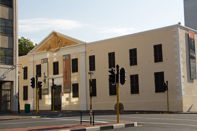 Slave Lodge museum in Cape Town